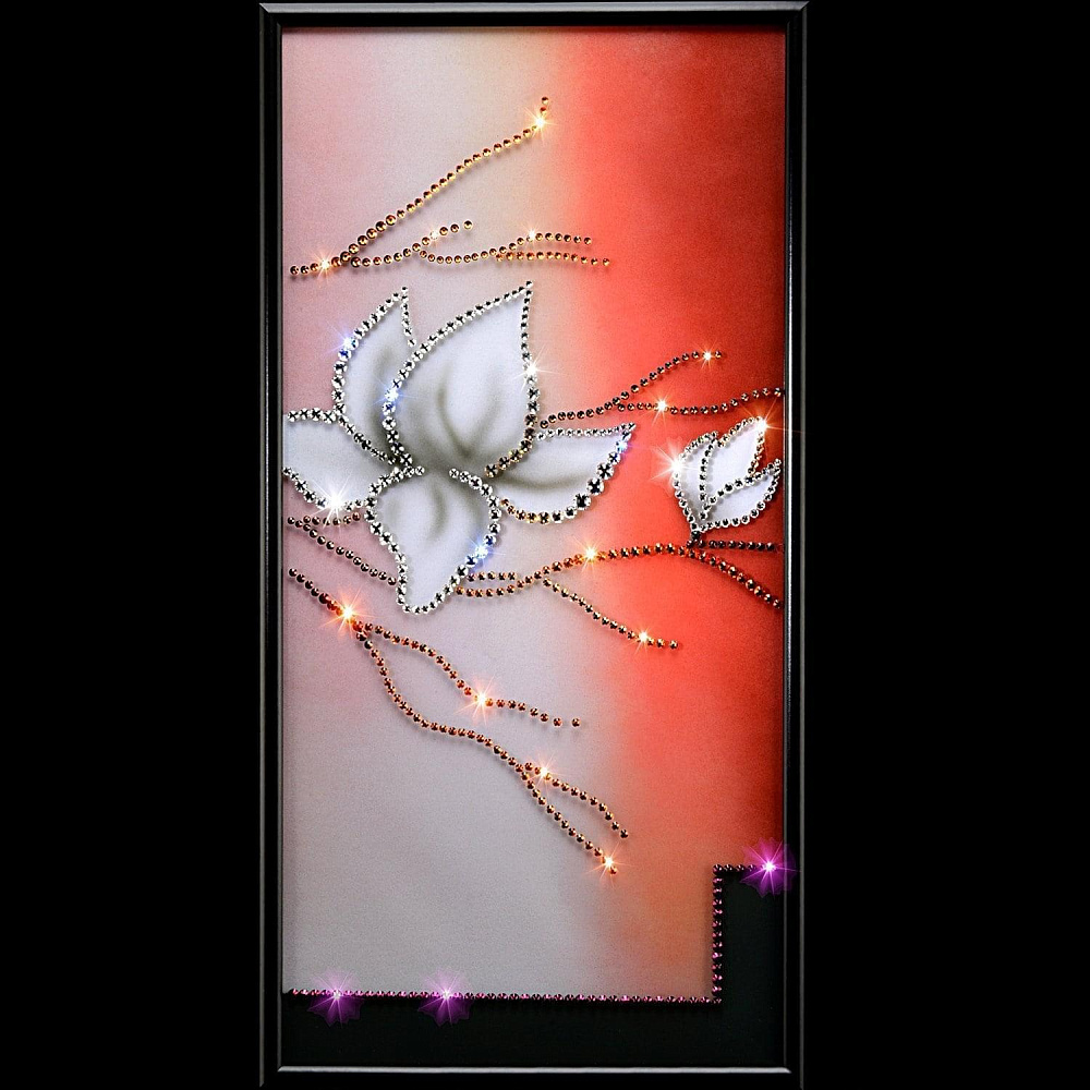 Композиция из пяти картин «Соразмерность». Сваровски Swarovski 100 х 50 см - интернет магазин Русь Велика я фото 4