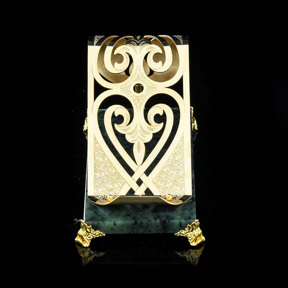 Подставка под мобильный телефон. Гравюра Златоуст - интернет магазин Русь Велика я фото 1