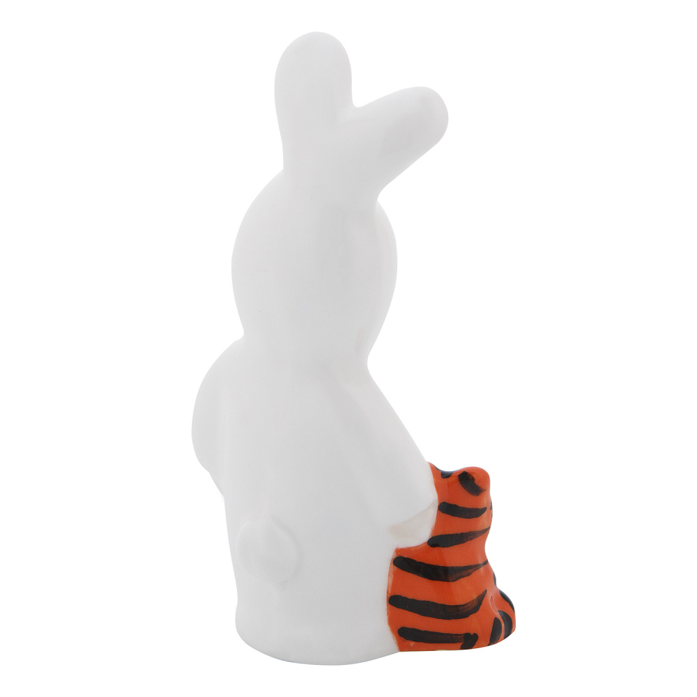 Статуэтка «Мальчик-зайчик с котом» - интернет магазин Русь Велика я фото 2