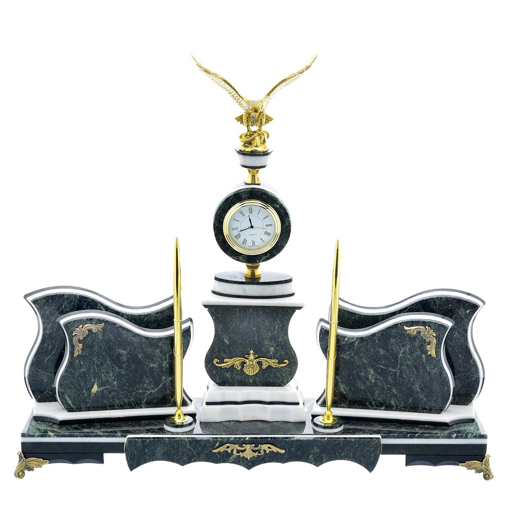 Настольный письменный набор из камня «Орел» - интернет магазин Русь Велика я фото 2