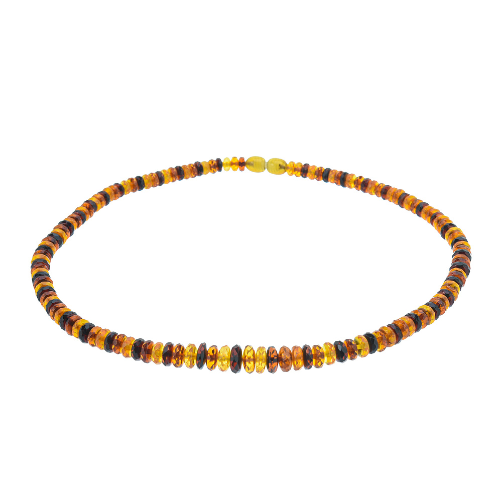 Бусы из натурального янтаря «Шайбы» - интернет магазин Русь Велика я фото 2