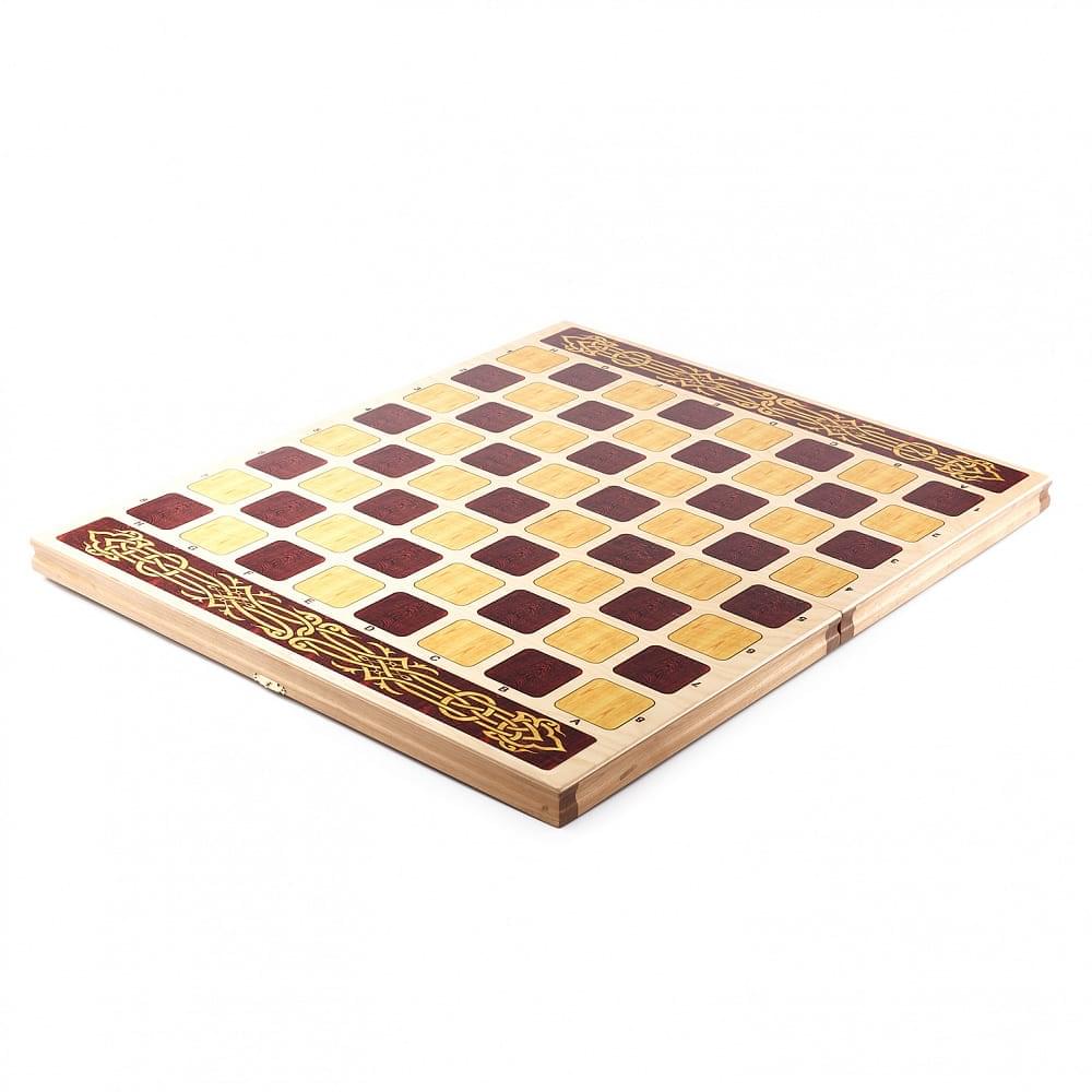 Шахматы деревянные «Битва при Ватерлоо» с фигурами из цинкового сплава 60х50 см - интернет магазин Русь Велика я фото 5