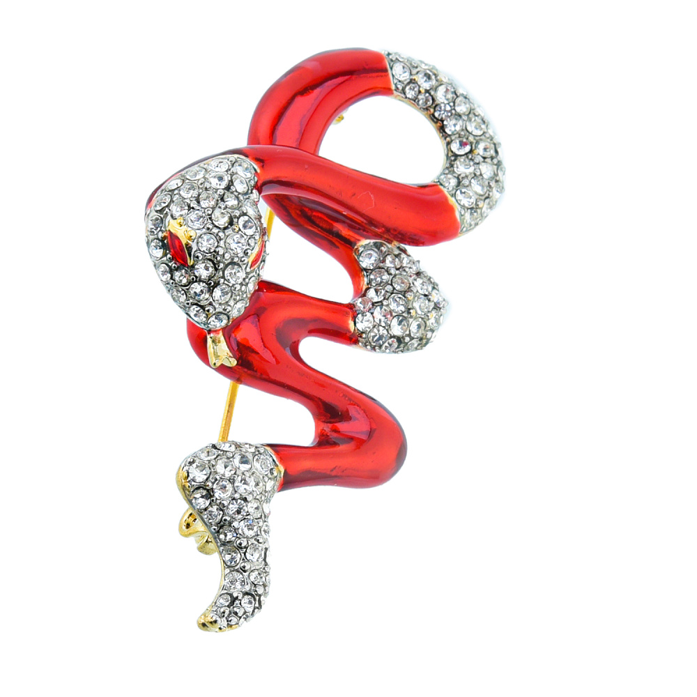 Змея Символ 2025 года. Брошь «Змейка». Традиции Фаберже - интернет магазин Русь Велика я 