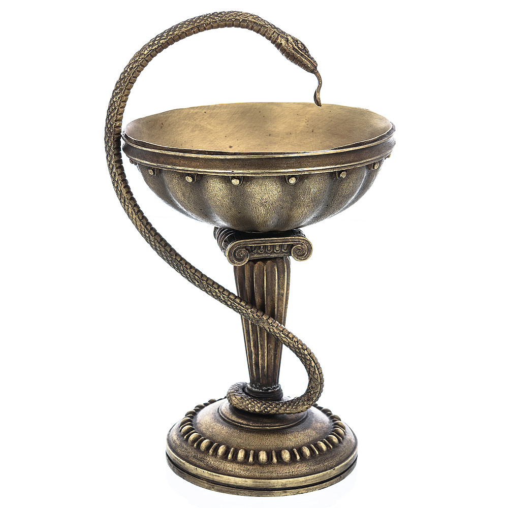 Бронзовая скульптура «Медицинская чаша» - интернет магазин Русь Велика я фото 2