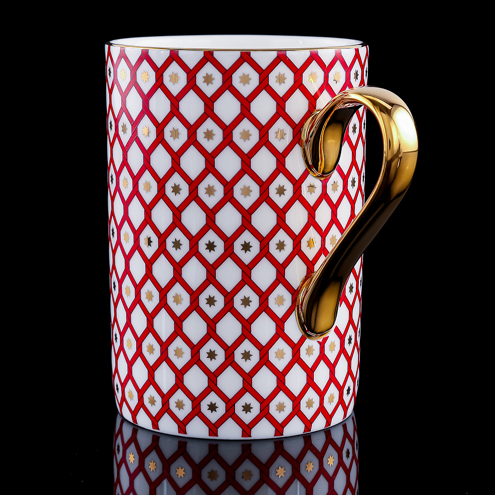 Чайный бокал 400 мл «Скарлетт 1». Форма Идиллия. ИФЗ - интернет магазин Русь Велика я фото 3