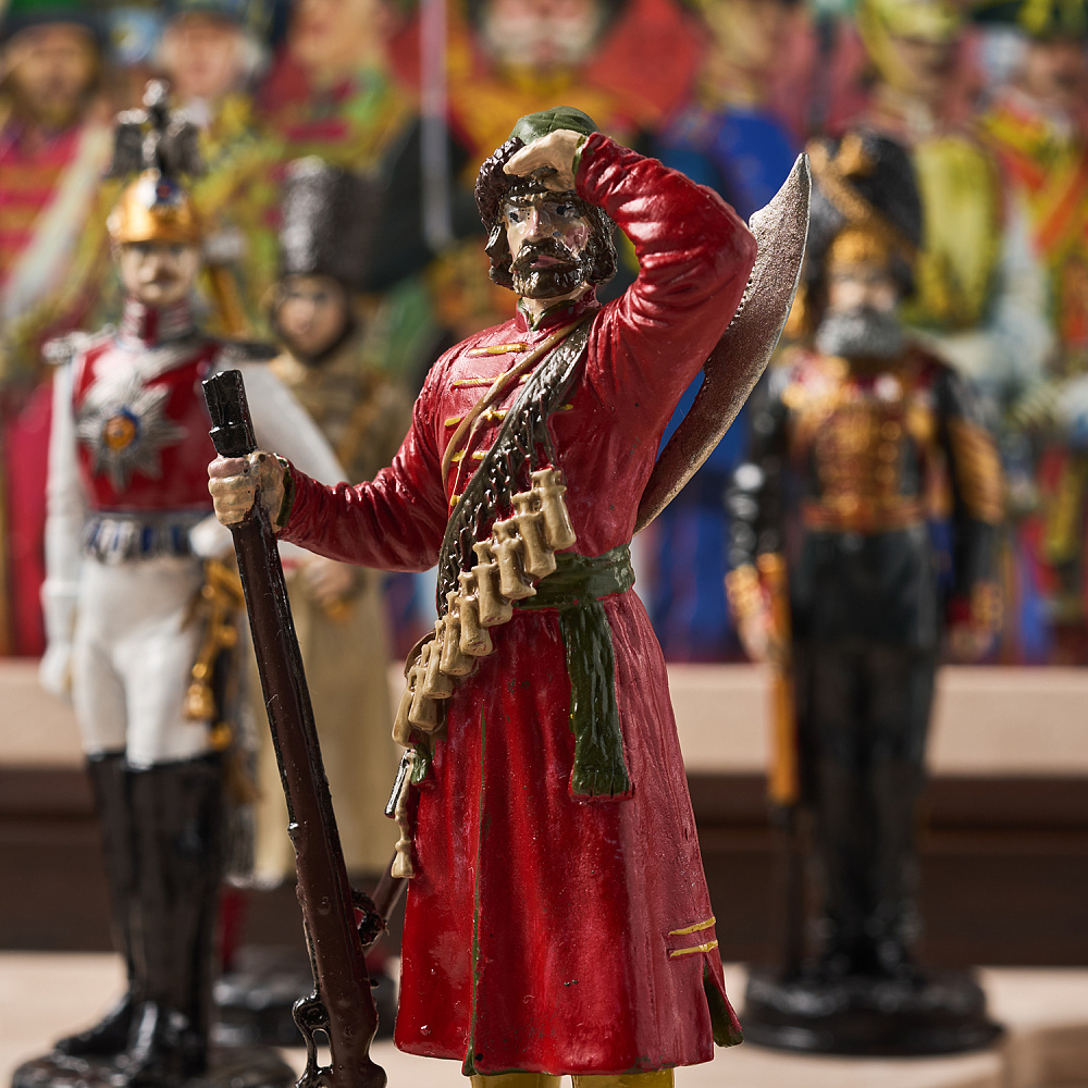 Оловянная миниатюра. Набор солдатиков с книгой «Гвардейцы Кремля» - интернет магазин Русь Велика я фото 29