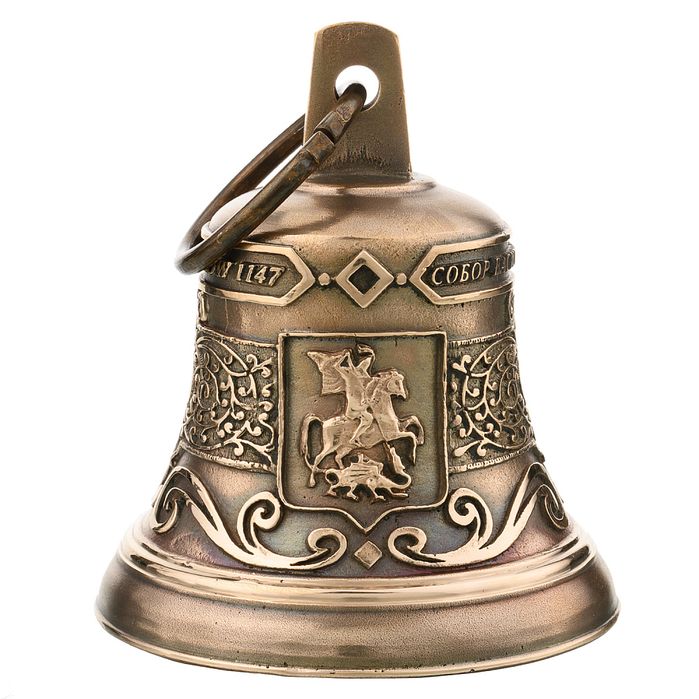 Колокол бронзовый на подставке «Москва. Храм Василия Блаженного» - интернет магазин Русь Велика я фото 2