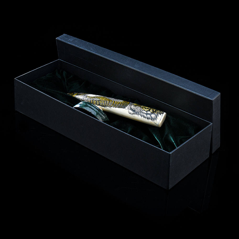 Статуэтка из кости «Тигр» - интернет магазин Русь Велика я фото 4