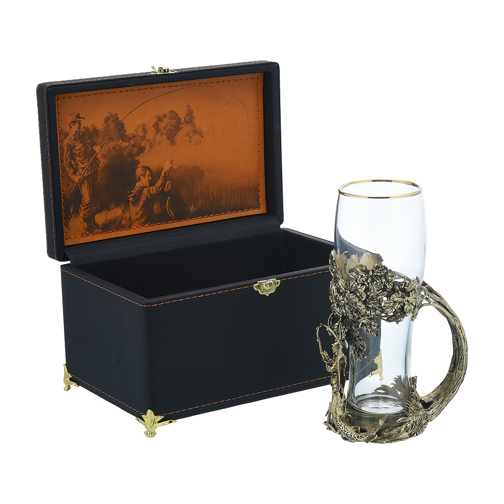 Кружка пивная «Рыбак» 0,5 л - интернет магазин Русь Велика я фото 4