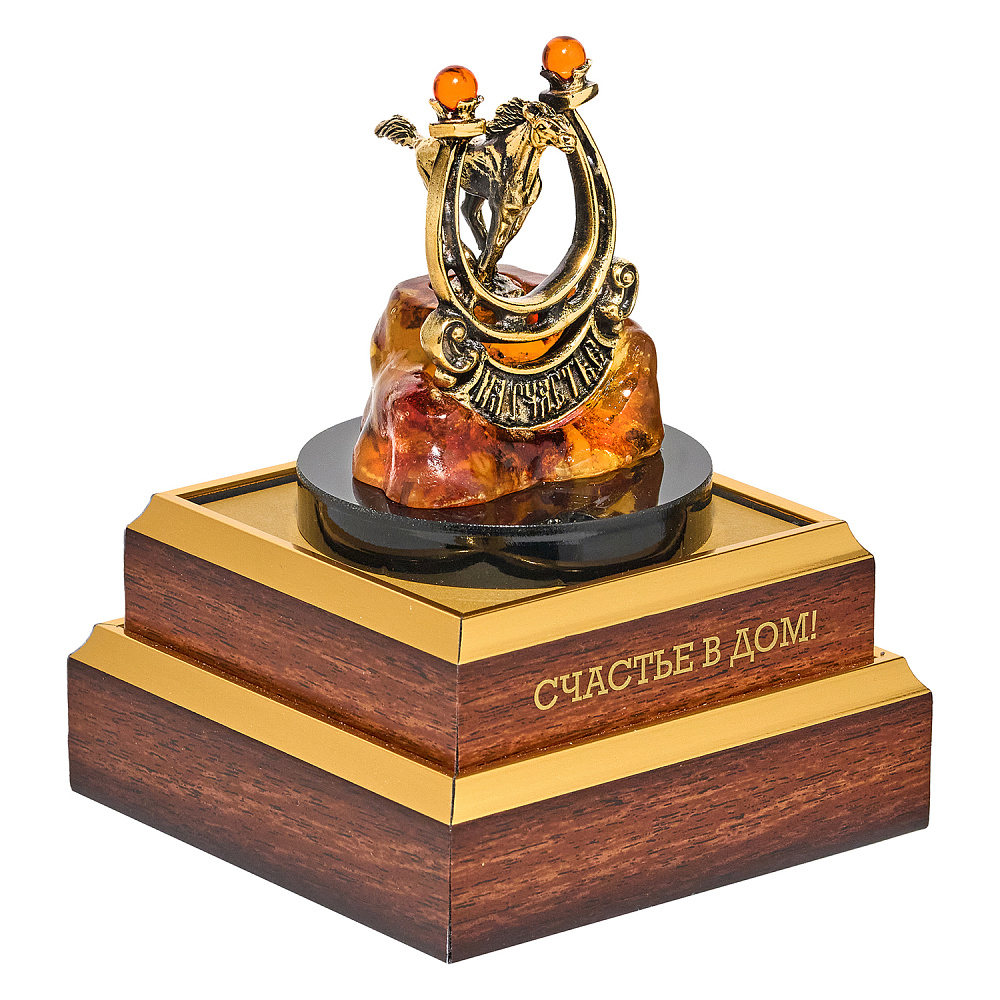 Лошадь Символ 2026 года. Статуэтка «Счастье в дом» - интернет магазин Русь Велика я фото 1