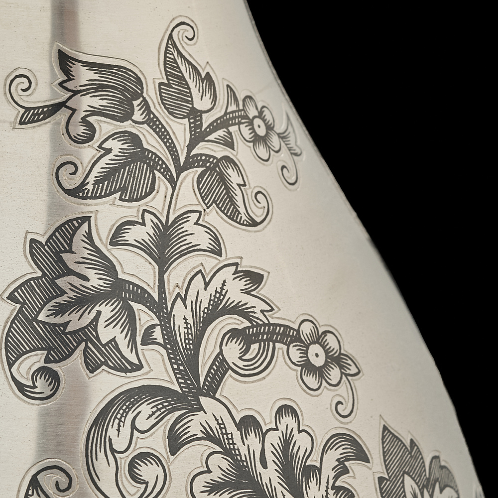 Кувшин для воды из серебра 925*. Вес 1272,08 г - интернет магазин Русь Велика я фото 3