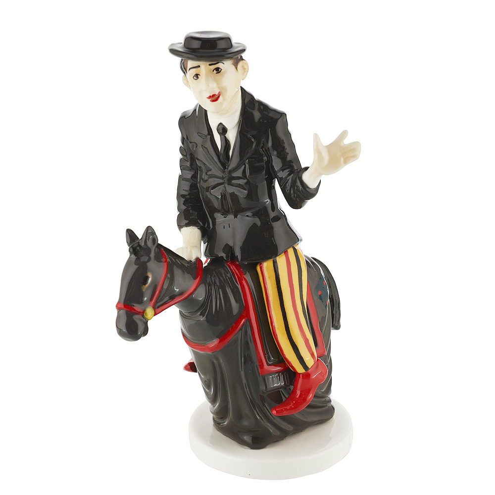 Статуэтка «Клоун Юрий Никулин на коне» - интернет магазин Русь Велика я 