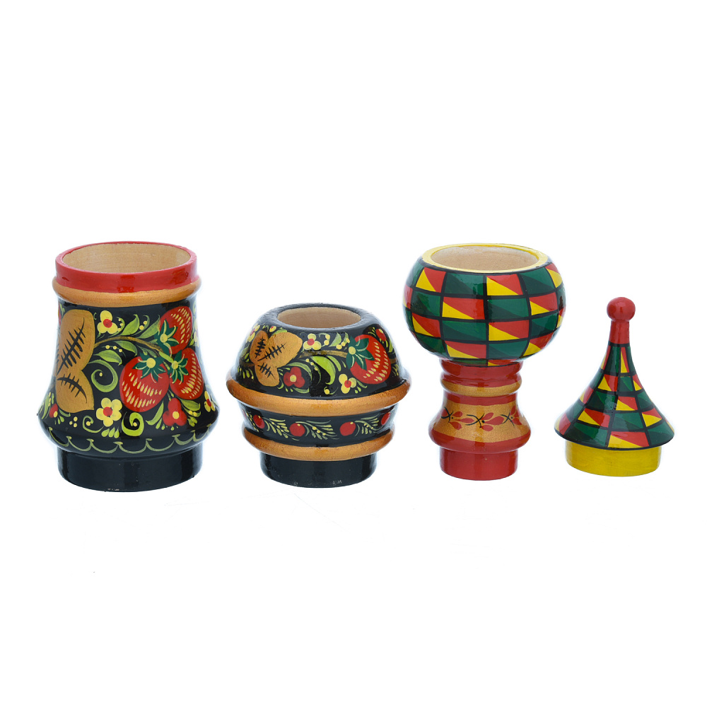 Набор для специй «Купола». Хохлома - интернет магазин Русь Велика я фото 6