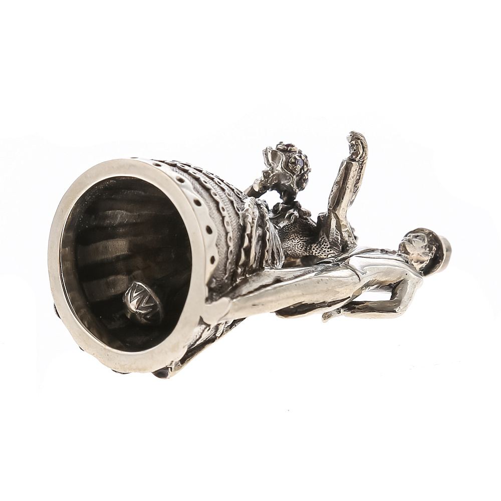 Бронзовый колокольчик «Свадебный» - интернет магазин Русь Велика я фото 4