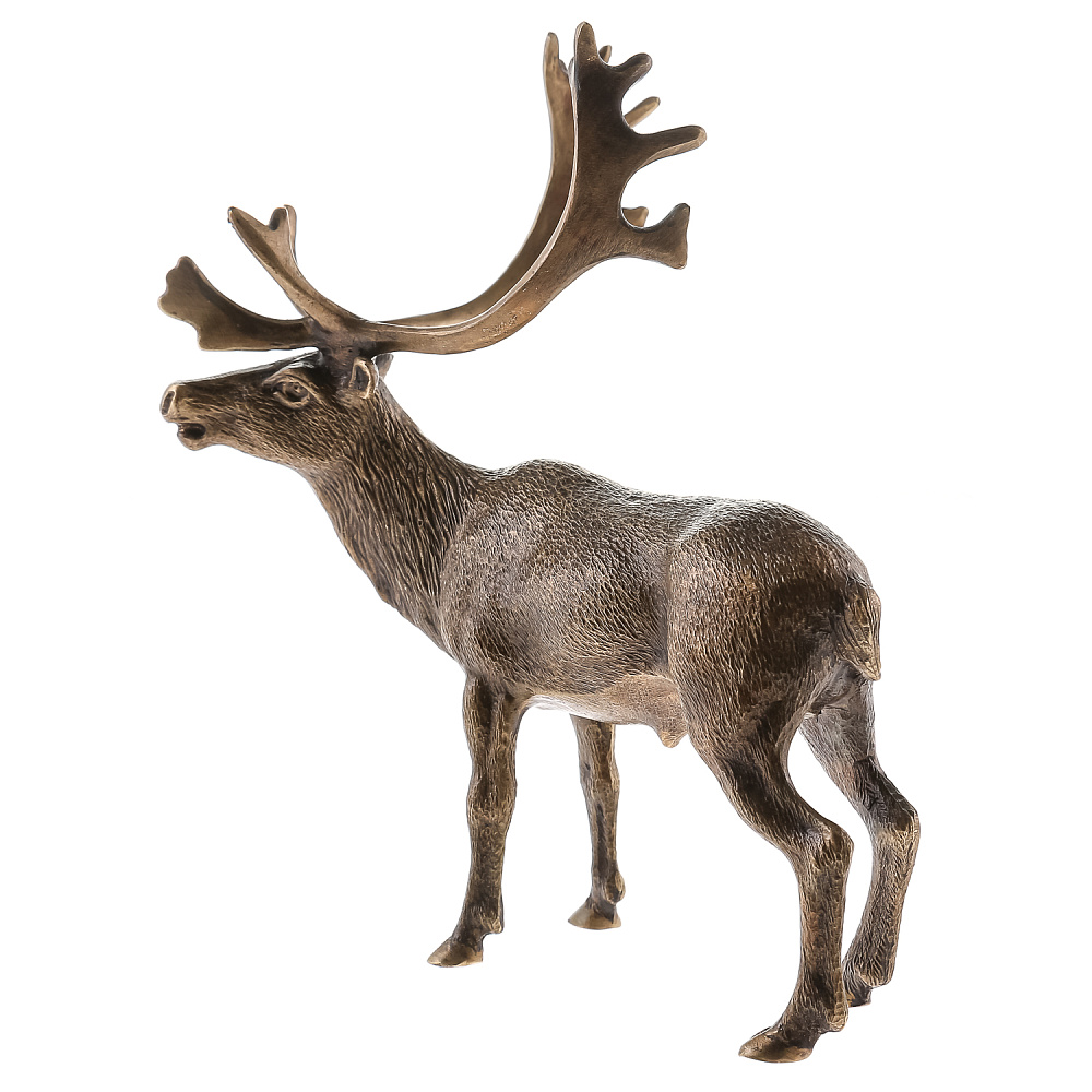 Бронзовая статуэтка «Северный олень» - интернет магазин Русь Велика я фото 4