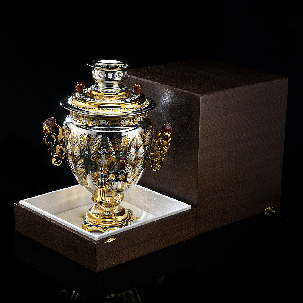 Самовар электрический 3 л. Златоуст - интернет магазин Русь Велика я фото 6