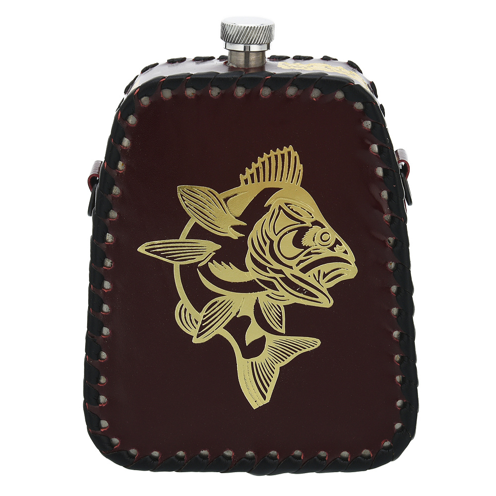 Фляга 0,7 л «Рыбы» - интернет магазин Русь Велика я 