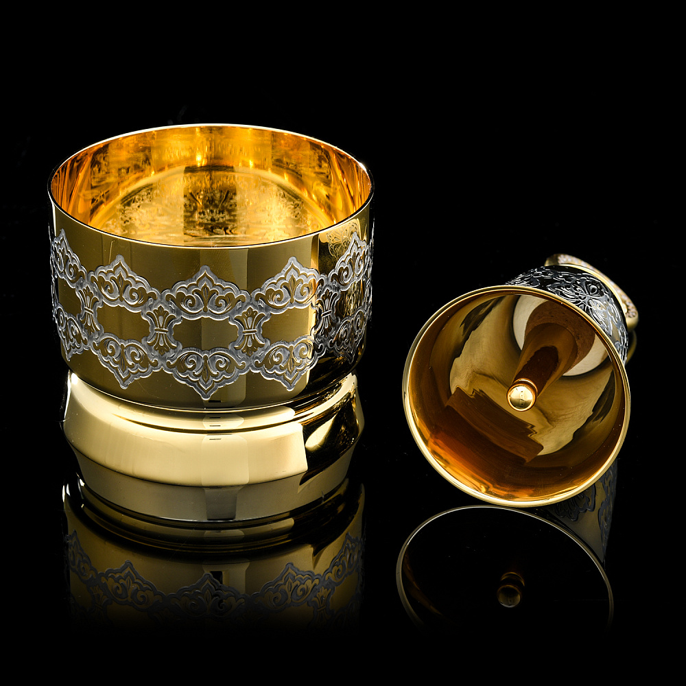 Питейный набор на 6 персон «Царский». Златоуст - интернет магазин Русь Велика я фото 7