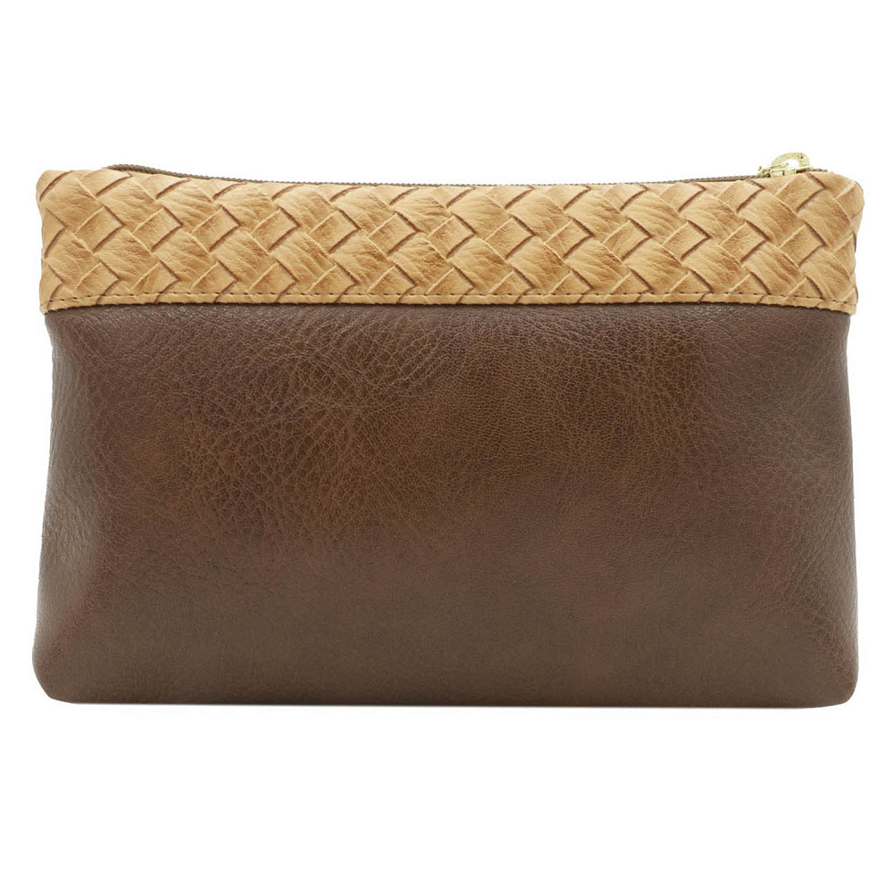 Косметичка «Модница». Коричневая с вышивкой - интернет магазин Русь Велика я фото 4