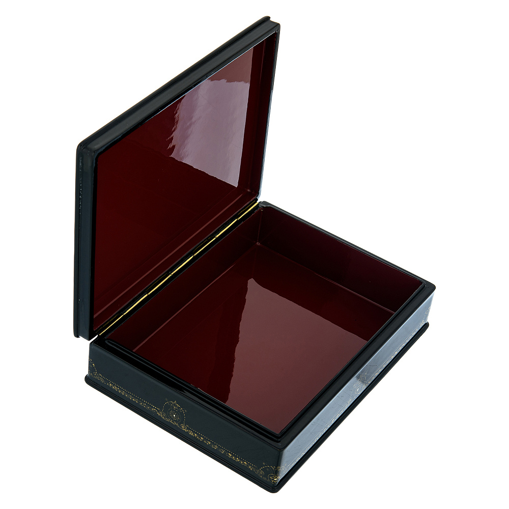 Шкатулка с художественной росписью «Никита Кожемяка» - интернет магазин Русь Велика я фото 3