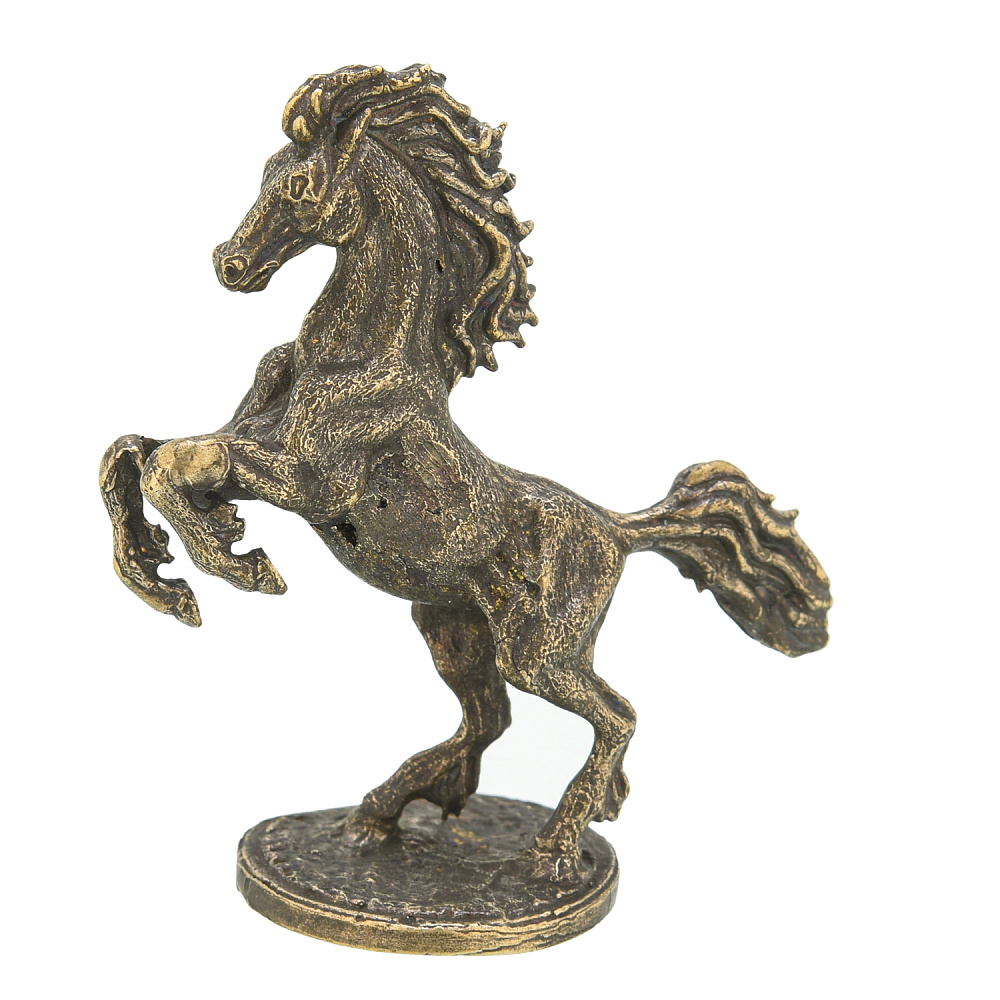Бронзовая статуэтка «Лошадь. Вздыбленный конь» - интернет магазин Русь Велика я 