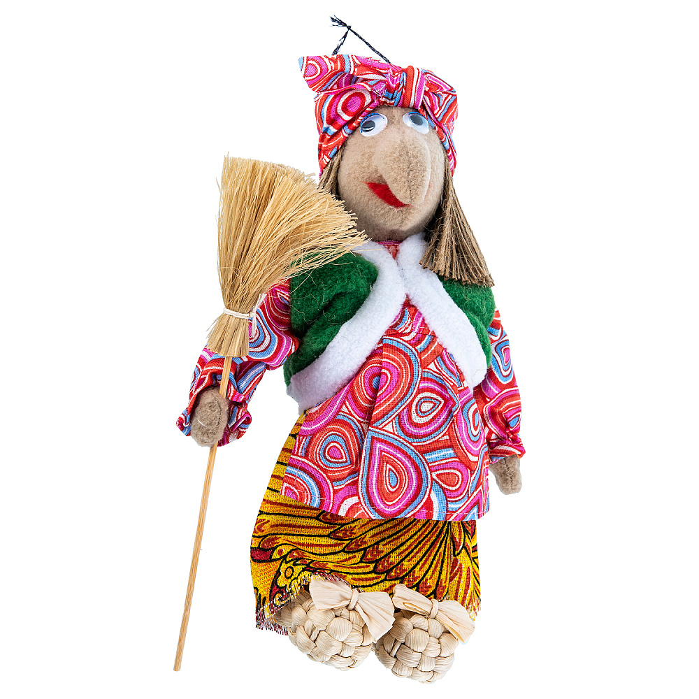 Кукла-оберег для дома «Баба Яга в лаптях» - интернет магазин Русь Велика я 