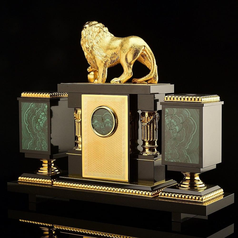 Настольный набор для руководителя «Лев» Златоуст - интернет магазин Русь Велика я фото 5