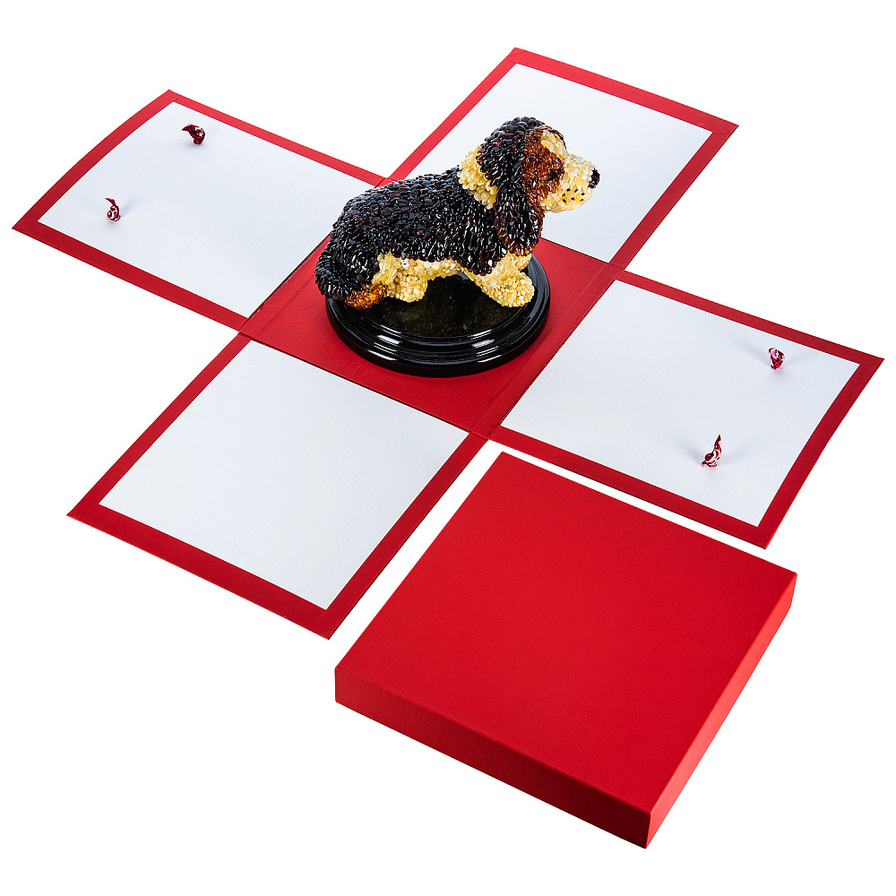 Подарочная упаковка с крышкой 25х25х25 см - интернет магазин Русь Велика я фото 2