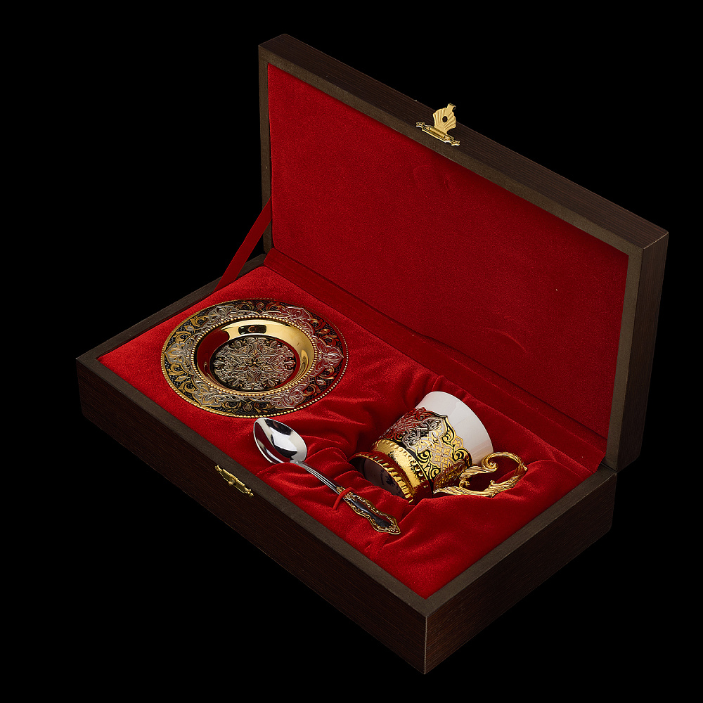 Кофейная пара «Герб РФ». Златоуст - интернет магазин Русь Велика я фото 5