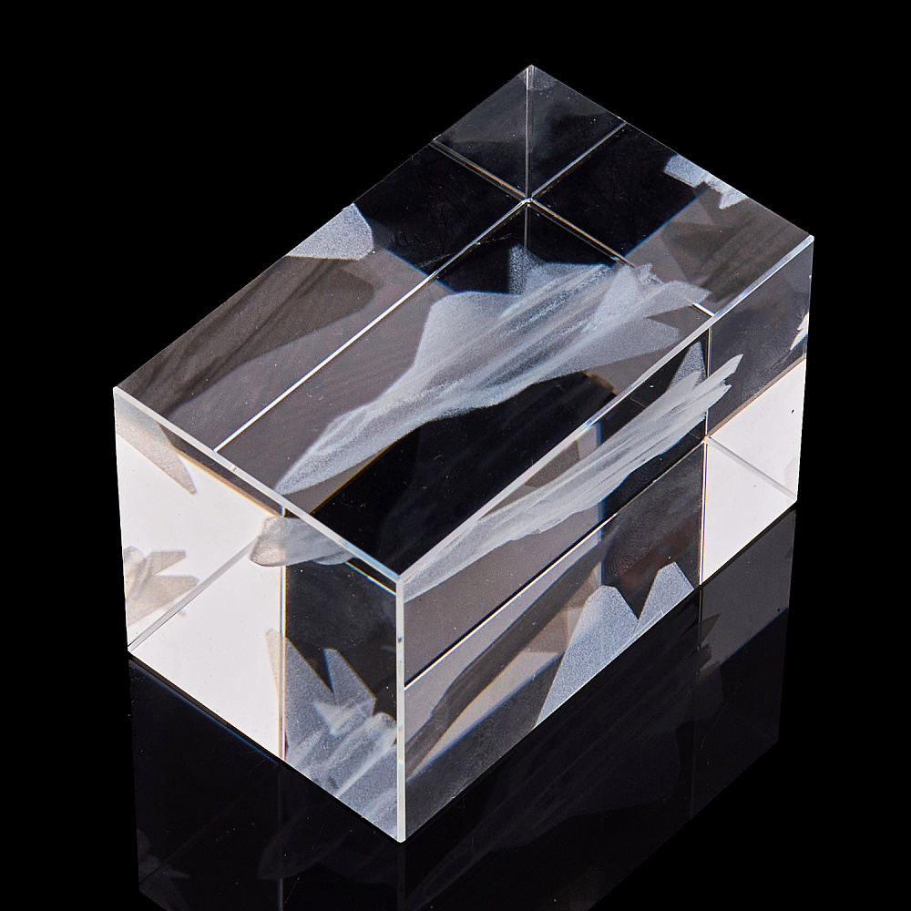 Лазерная графика. Куб «Самолет тяжелый истребитель» - интернет магазин Русь Велика я фото 3