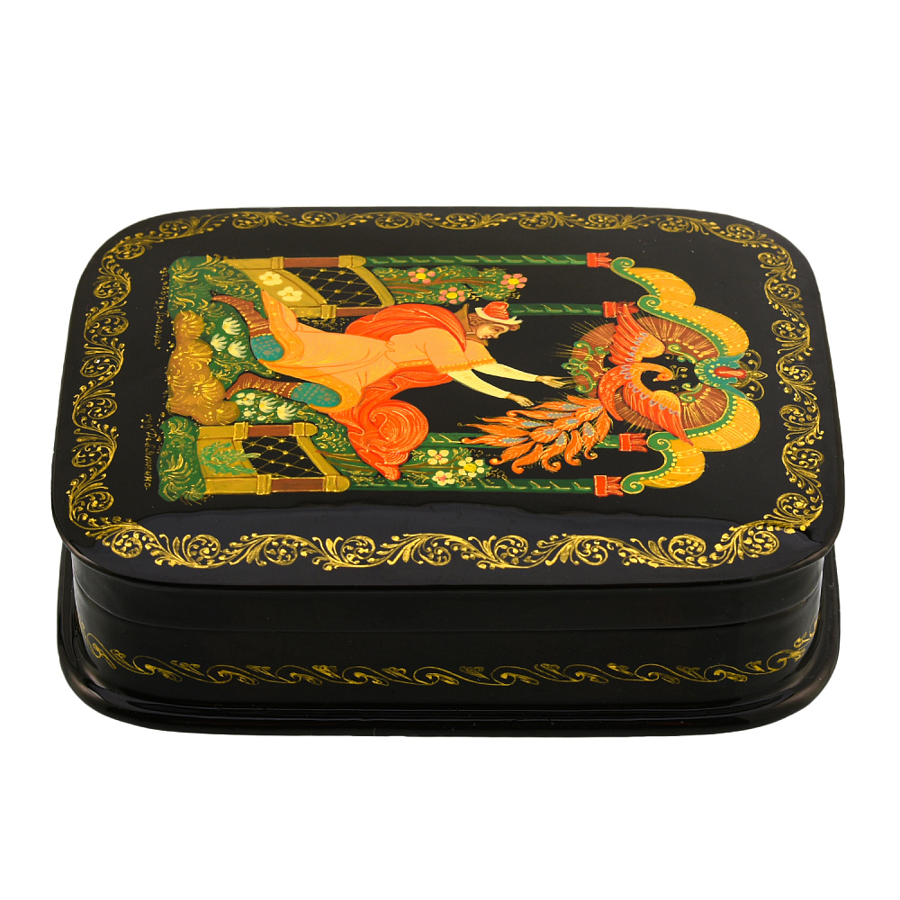 Шкатулка с художественной росписью «Жар-птица» - интернет магазин Русь Велика я фото 2