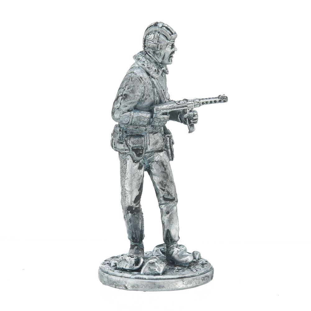 Оловянная миниатюра. Солдатик «Танкист с РККА» - интернет магазин Русь Велика я фото 1