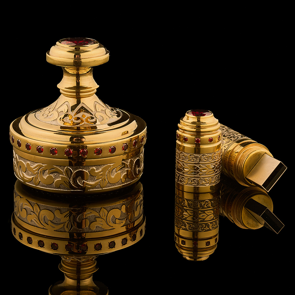 Подарочный набор руководителя с печатью и флешкой «Герб РФ». Златоуст - интернет магазин Русь Велика я фото 2