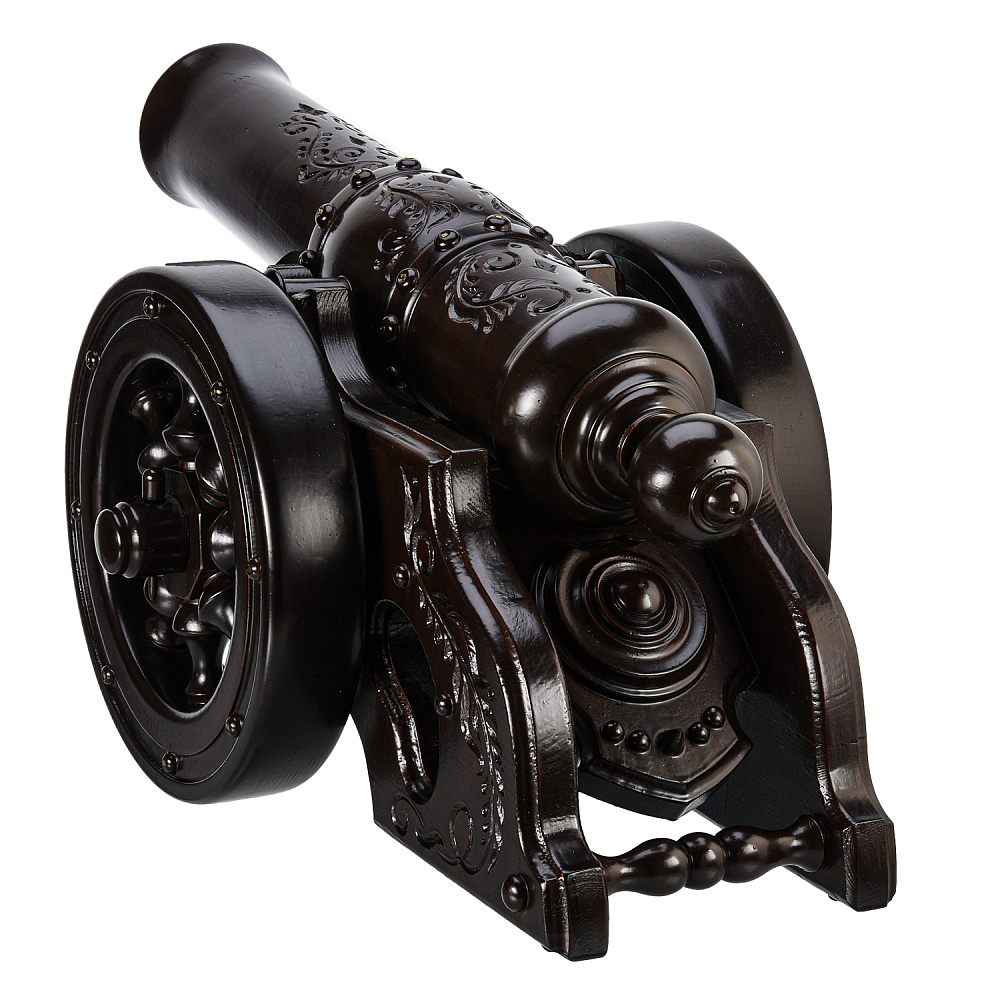 Интерьерная композиция из натурального дерева «Пушка» - интернет магазин Русь Велика я фото 1