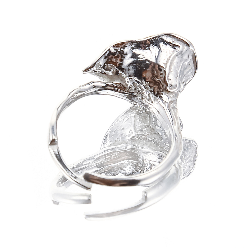 Кольцо с янтарной вставкой - интернет магазин Русь Велика я фото 1