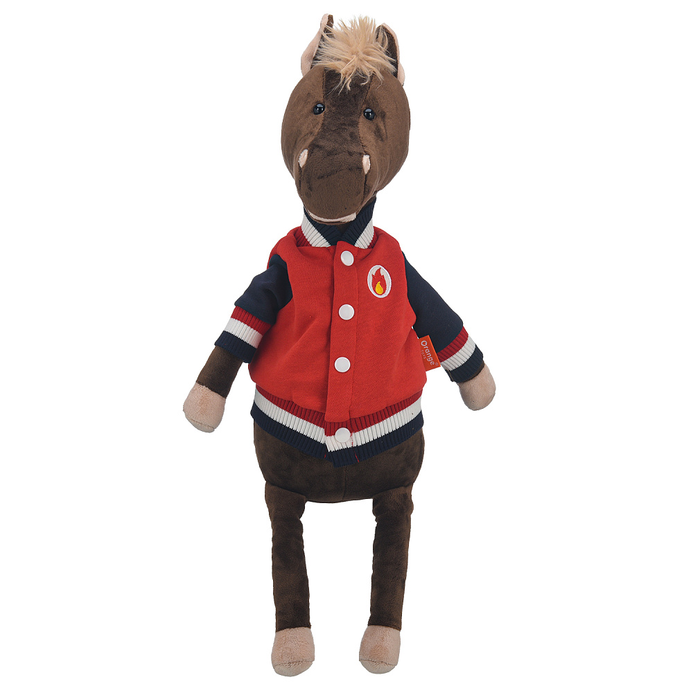 Лошадь Символ 2026 года. Мягкая игрушка «Конь Огонь» - интернет магазин Русь Велика я 