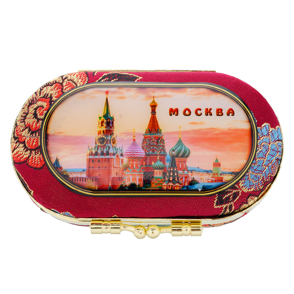Сувенирная шкатулка-косметичка «Москва» - интернет магазин Русь Велика я фото 3