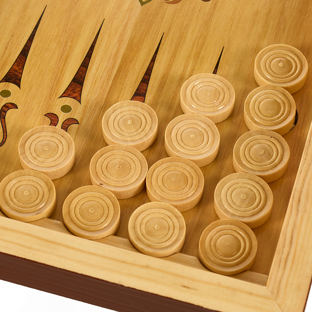 Нарды-шахматы деревянные «МЧС» 50х25 см - интернет магазин Русь Велика я фото 4