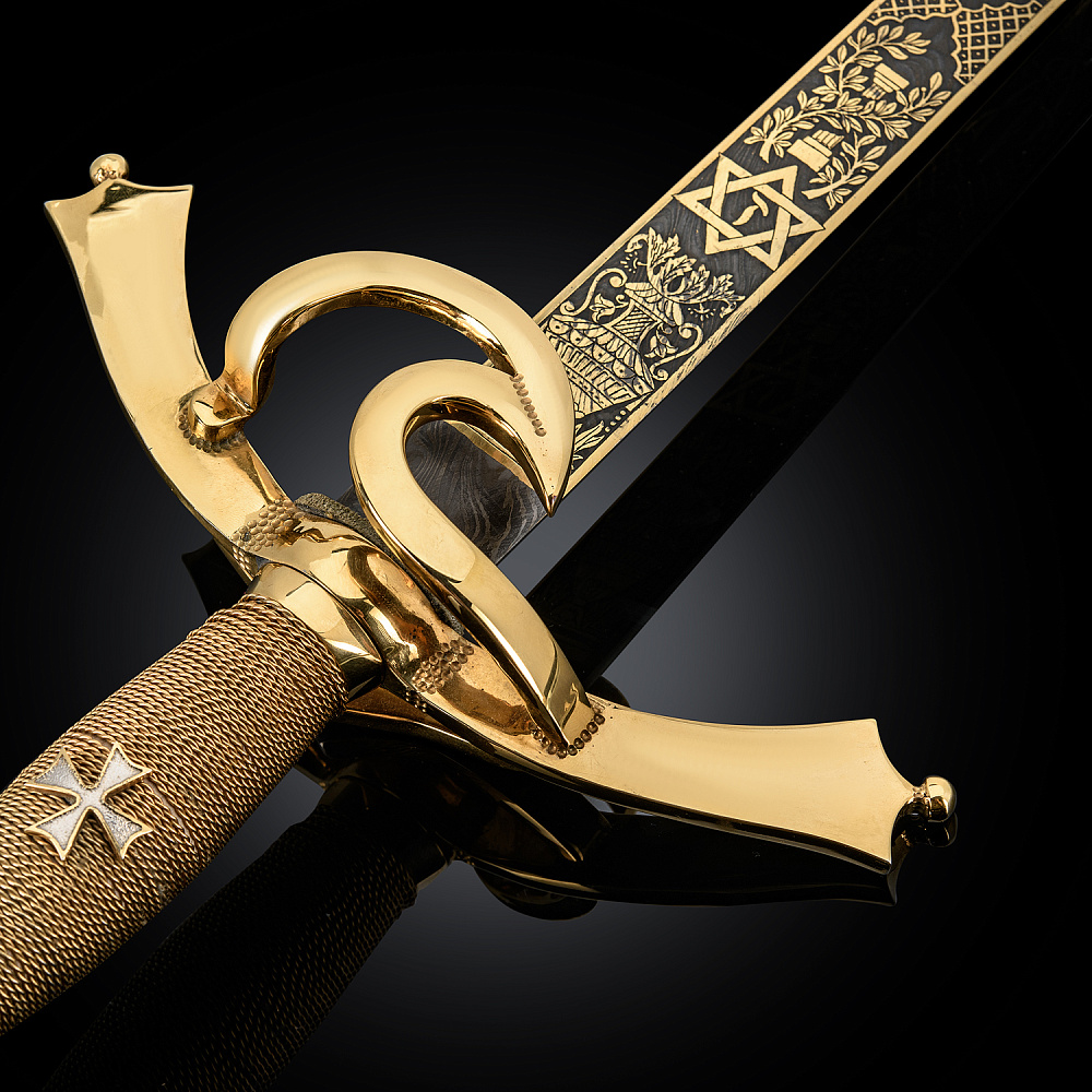 Меч сувенирный «Мальтийский» - интернет магазин Русь Велика я фото 4