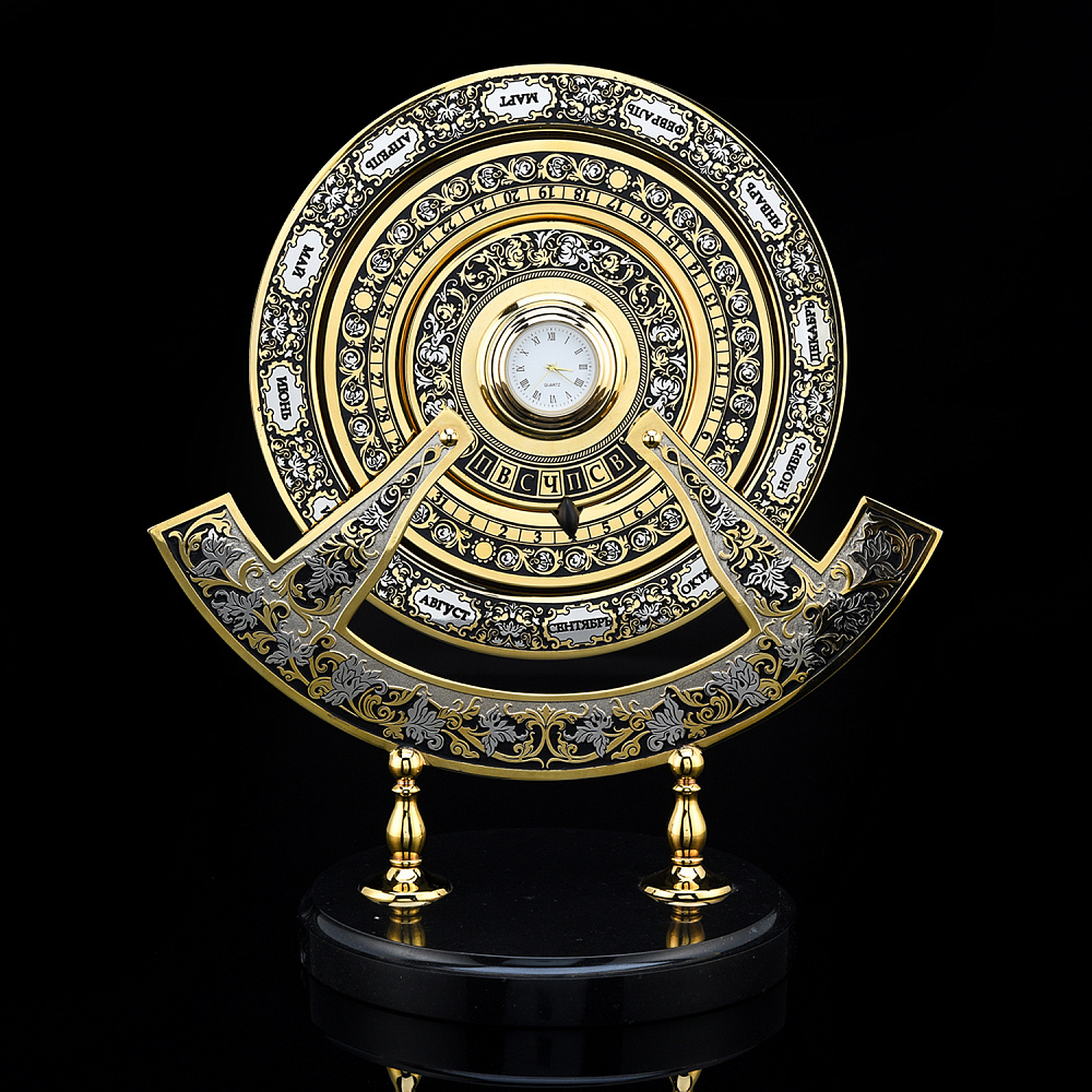 Часы настольные «Вечность». Златоуст - интернет магазин Русь Велика я 