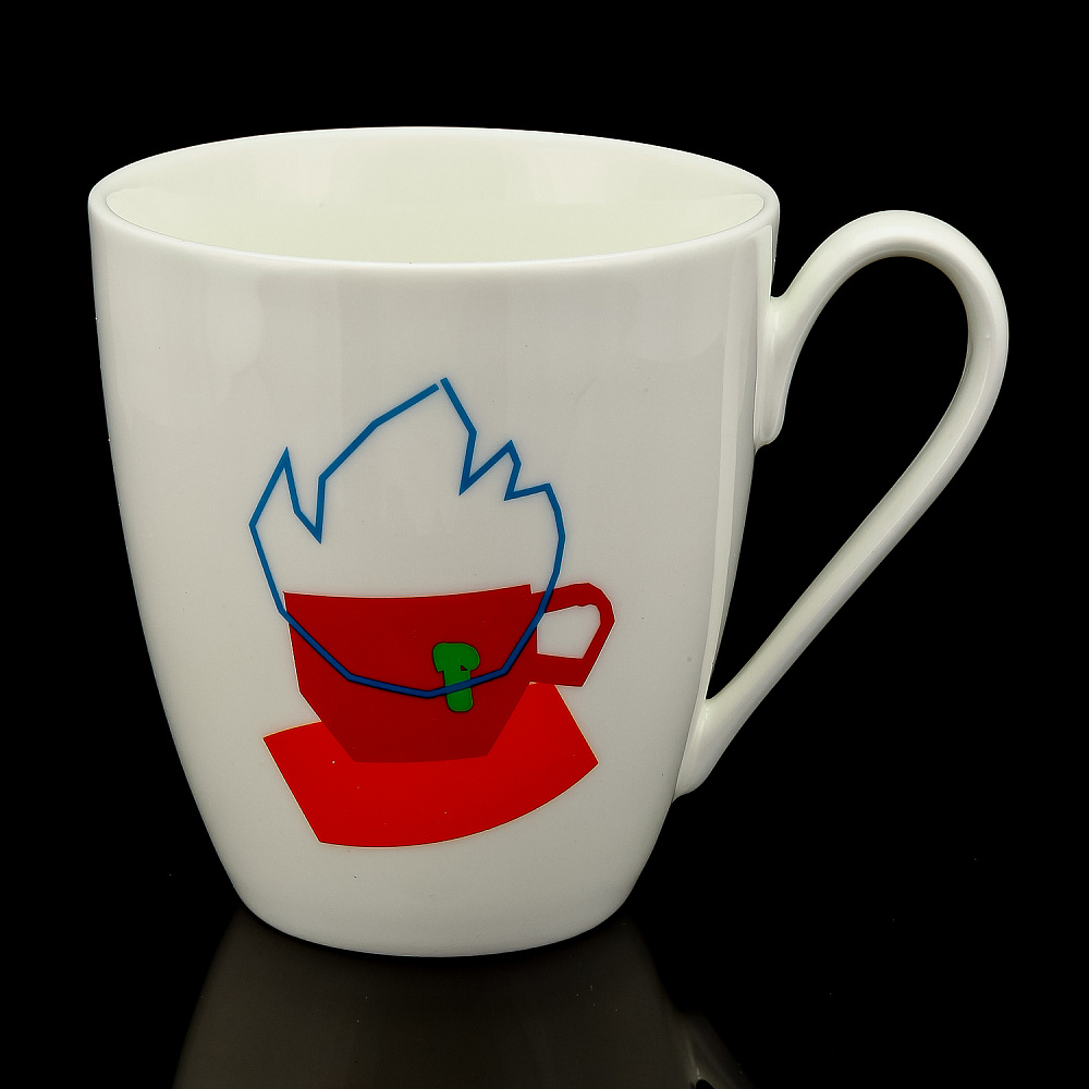 Кружка 450 мл «Burning cup 3». Форма «Вариации». ИФЗ - интернет магазин Русь Велика я 