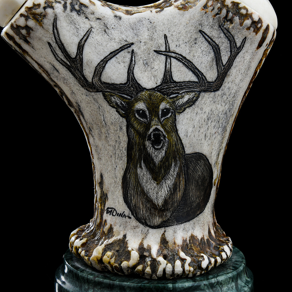 Статуэтка из кости «Олень» - интернет магазин Русь Велика я фото 1