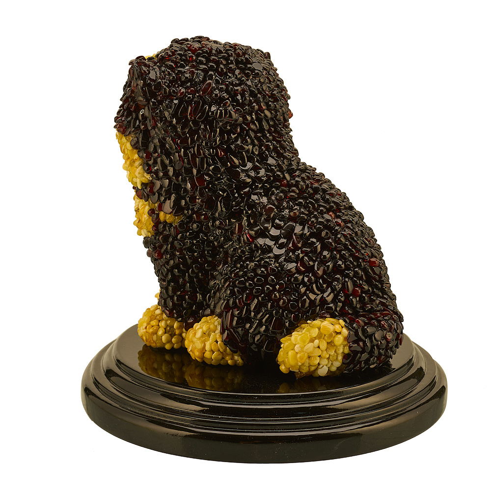 Скульптура из янтаря «Котенок» - интернет магазин Русь Велика я фото 3