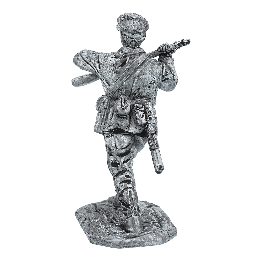 Оловянная миниатюра «Пограничник с винтовкой» - интернет магазин Русь Велика я фото 3