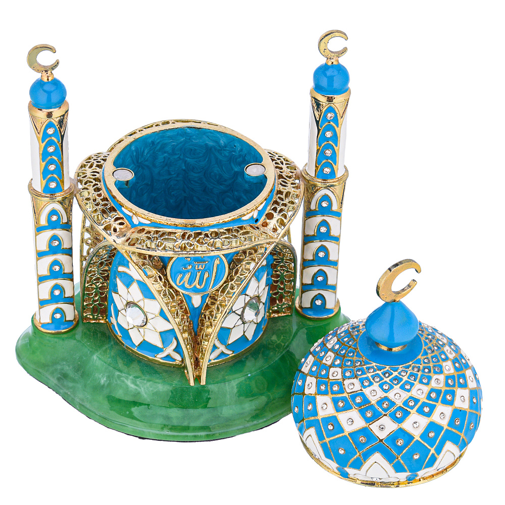Шкатулка «Мусульманская». Традиции Фаберже - интернет магазин Русь Велика я фото 3