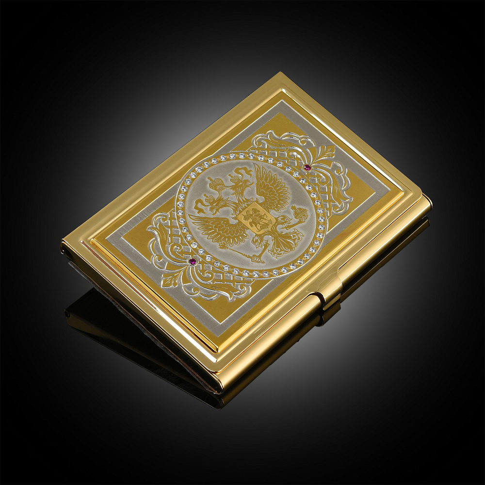 Визитница «Герб РФ». Златоуст - интернет магазин Русь Велика я фото 2