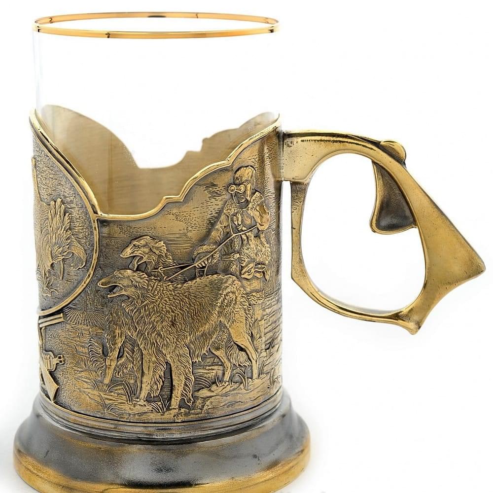 Подстаканник «Охота. Куропатки» - интернет магазин Русь Велика я фото 1