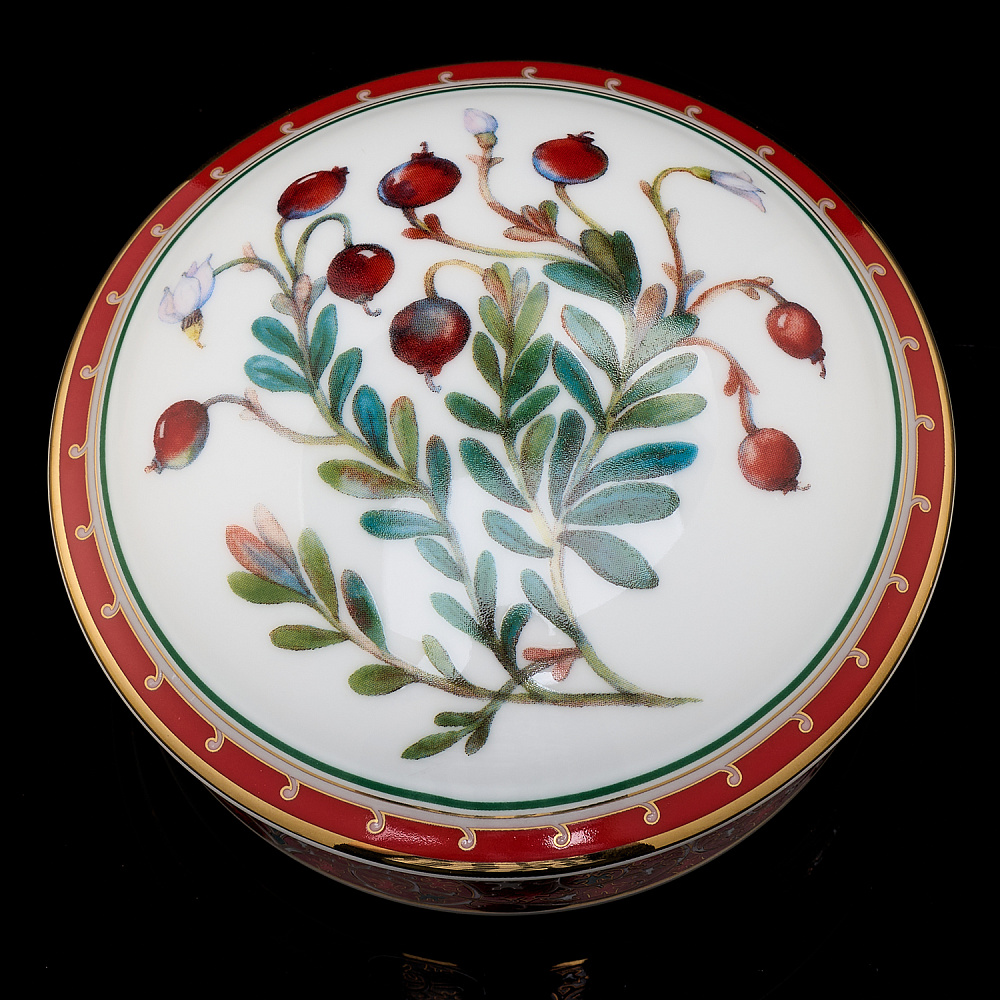 Туалетная коробочка «Клюква заповедная». Форма Круглая. ИФЗ - интернет магазин Русь Велика я фото 2