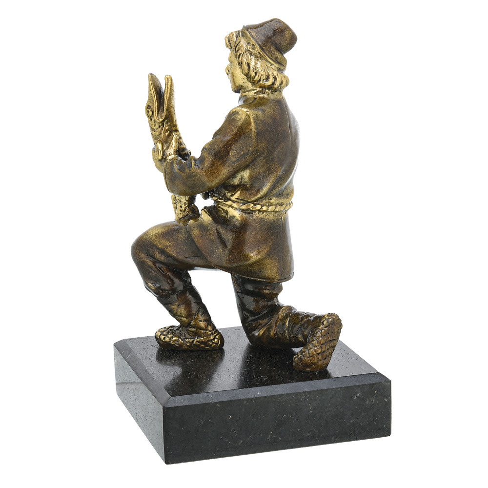 Бронзовая статуэтка «Емеля» - интернет магазин Русь Велика я фото 2