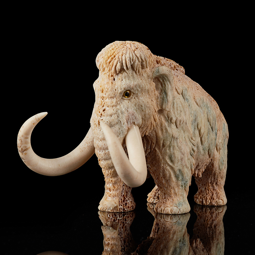 Скульптура из кости «Мамонт» - интернет магазин Русь Велика я фото 2